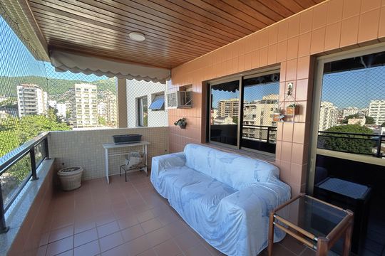 Varanda da Sala de apartamento à venda com 3 quartos, 110m² em Méier, Rio de Janeiro