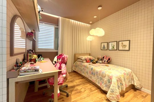 Quarto 3 de apartamento para alugar com 3 quartos, 126m² em Vila da Serra, Nova Lima