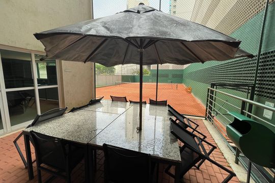 Área externa de apartamento à venda com 3 quartos, 126m² em Vila da Serra, Nova Lima