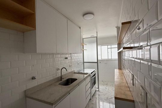 Cozinha de apartamento à venda com 2 quartos, 65m² em Perdizes, São Paulo