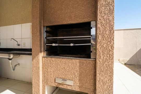 Área comum - Churrasqueira de apartamento para alugar com 2 quartos, 65m² em Éden, Sorocaba