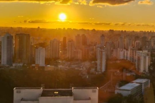 Vista da varanda de apartamento à venda com 2 quartos, 73m² em Jardim Independência (são Paulo), São Paulo