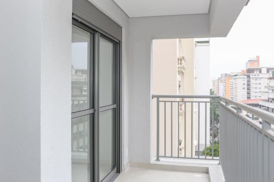 Sacada de apartamento à venda com 1 quarto, 36m² em Perdizes, São Paulo