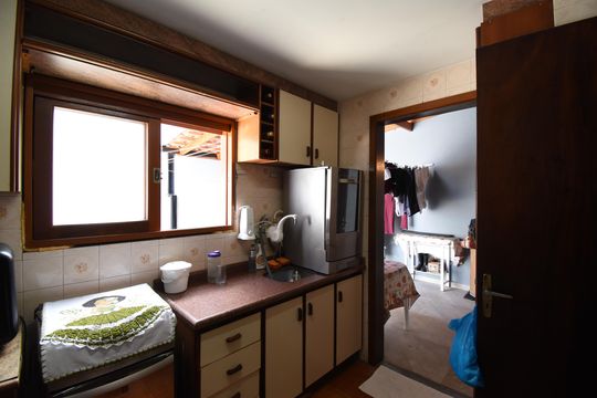 Cozinha de casa de condomínio à venda com 3 quartos, 86m² em Bairro Alto, Curitiba
