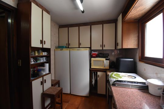 Cozinha de casa de condomínio à venda com 3 quartos, 86m² em Bairro Alto, Curitiba