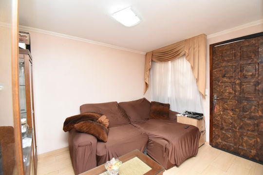 Sala de casa de condomínio à venda com 3 quartos, 86m² em Bairro Alto, Curitiba