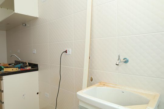 Área de Serviço de apartamento para alugar com 1 quarto, 35m² em Vila Rosaria, São Paulo