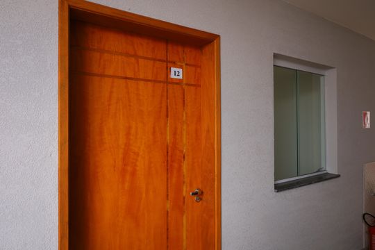 Área comum - Saguão do andar de apartamento para alugar com 1 quarto, 32m² em Vila Rosaria, São Paulo