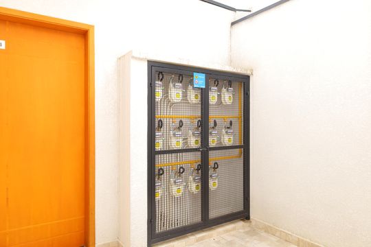 Área comum - Saguão do prédio de apartamento para alugar com 1 quarto, 32m² em Vila Rosaria, São Paulo