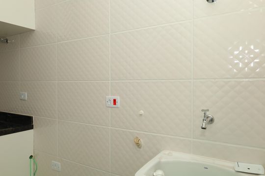 Área de Serviço de apartamento para alugar com 1 quarto, 32m² em Vila Rosaria, São Paulo
