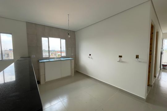 Cozinha de casa para alugar com 1 quarto, 45m² em Nhambuca, Cotia
