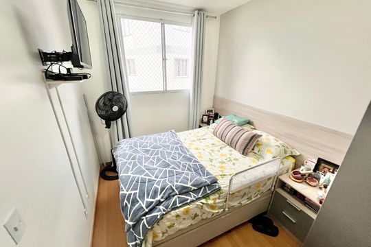 Quarto 2 de apartamento à venda com 2 quartos, 44m² em Vila Santa Maria, São Paulo