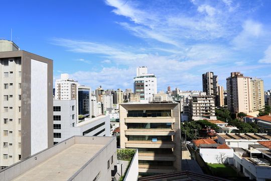 Vista do Quarto de kitnet/studio para alugar com 1 quarto, 40m² em Santa Efigênia, Belo Horizonte