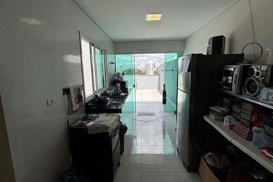 Cobertura de apartamento à venda com 2 quartos, 119m² em Vila Metalúrgica, Santo André