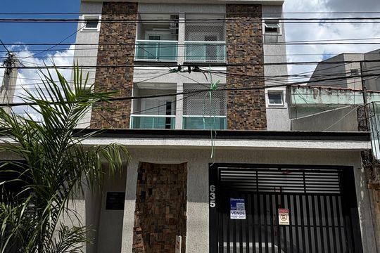 Fachada de apartamento à venda com 2 quartos, 119m² em Vila Metalúrgica, Santo André