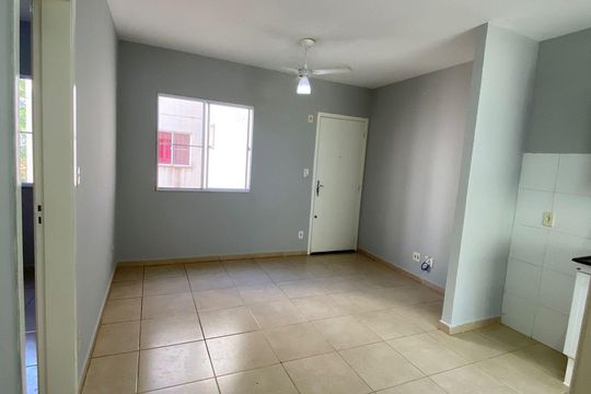 Sala de apartamento para alugar com 2 quartos, 45m² em Jardim Florestan Fernandes, Ribeirão Preto