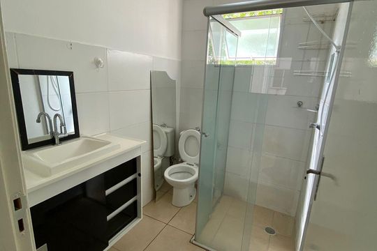 Banheiro de apartamento para alugar com 2 quartos, 45m² em Jardim Florestan Fernandes, Ribeirão Preto