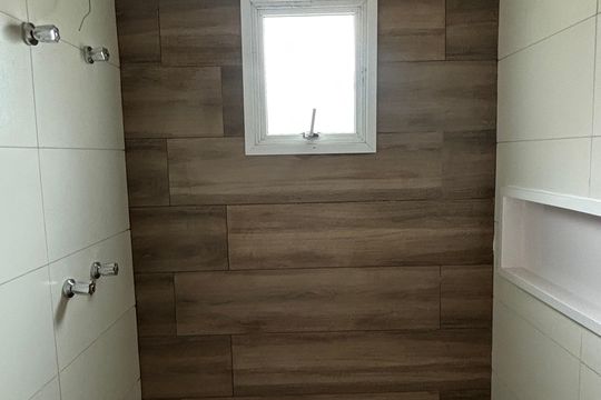 Banheiro de apartamento à venda com 3 quartos, 69m² em Vila Metalúrgica, Santo André