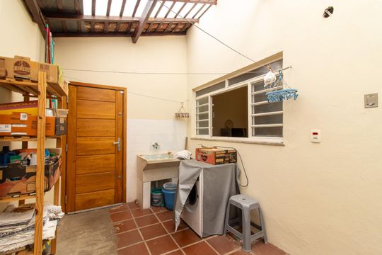 Área de Serviço de casa à venda com 3 quartos, 195m² em Jardim Conceição, Campinas