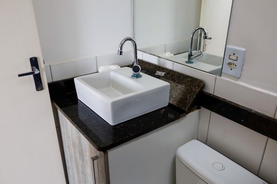 Banheiro da Suíte 3 de apartamento para alugar com 3 quartos, 128m² em Novo Osasco, Osasco