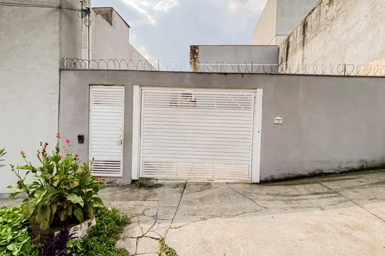 Fachada  de casa de condomínio à venda com 2 quartos, 55m² em Vila Guilhermina, São Paulo