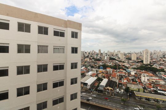 Quarto 1 - Vista de apartamento à venda com 2 quartos, 32m² em Vila Matilde, São Paulo