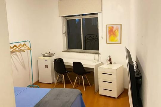 Sala / Quarto de apartamento à venda com 1 quarto, 24m² em Centro, Rio de Janeiro