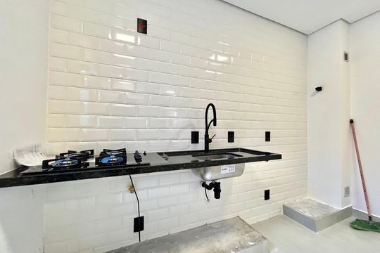Cozinha de apartamento para alugar com 1 quarto, 34m² em Vila da Saúde, São Paulo