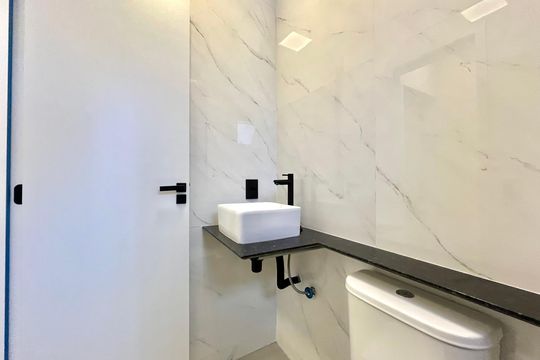 Banheiro de apartamento para alugar com 1 quarto, 34m² em Vila da Saúde, São Paulo