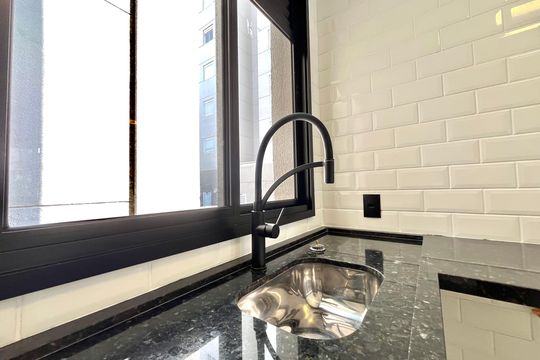 Cozinha de kitnet/studio para alugar com 1 quarto, 26m² em Vila da Saúde, São Paulo
