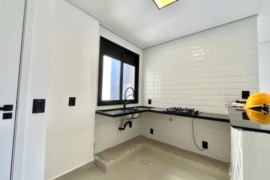 Cozinha de kitnet/studio para alugar com 1 quarto, 26m² em Vila da Saúde, São Paulo