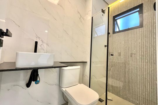 Banheiro de apartamento para alugar com 1 quarto, 27m² em Vila da Saúde, São Paulo
