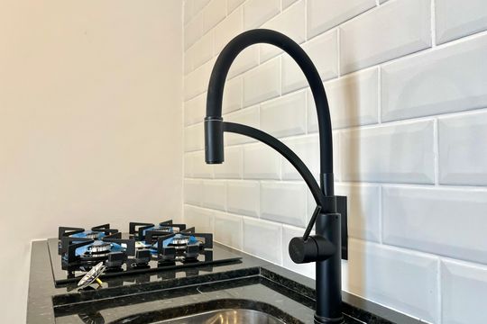 Cozinha de apartamento para alugar com 1 quarto, 27m² em Vila da Saúde, São Paulo