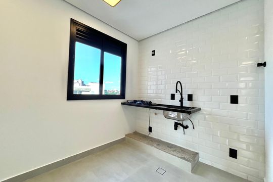 Cozinha de apartamento para alugar com 1 quarto, 33m² em Vila da Saúde, São Paulo