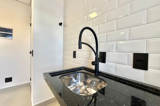 Cozinha de apartamento para alugar com 1 quarto, 31m² em Vila da Saúde, São Paulo