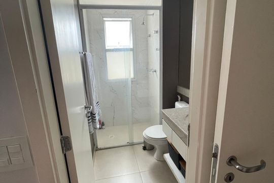 Banheiro de apartamento à venda com 2 quartos, 90m² em Brooklin, São Paulo