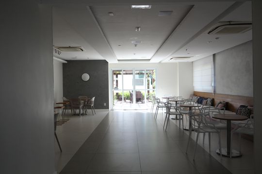 Salão de Festas de apartamento à venda com 2 quartos, 80m² em Barra Olímpica, Rio de Janeiro