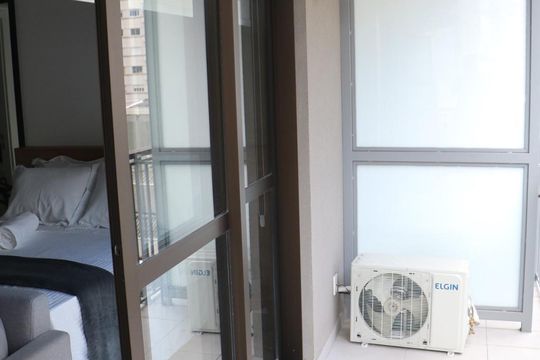 Sala/Quarto de apartamento à venda com 1 quarto, 30m² em República, São Paulo