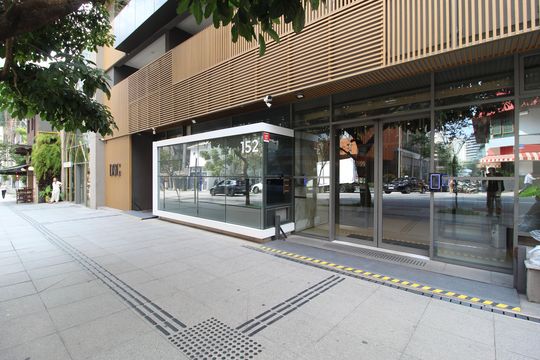 Fachada de kitnet/studio para alugar com 1 quarto, 29m² em Itaim Bibi, São Paulo