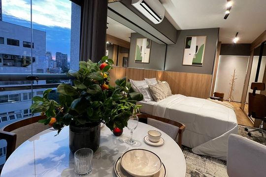 Apartamento à venda com 1 quarto, 35m² em Pinheiros, São Paulo