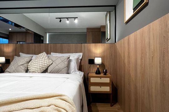 Sala / Quarto de apartamento à venda com 1 quarto, 35m² em Pinheiros, São Paulo