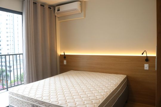 Quarto de apartamento para alugar com 1 quarto, 27m² em Água Branca, São Paulo