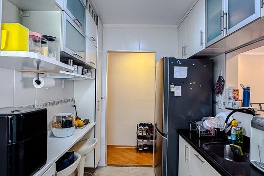 Cozinha de apartamento à venda com 2 quartos, 55m² em Brás, São Paulo