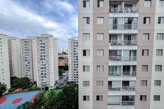 Vista do Quarto 2 de apartamento à venda com 2 quartos, 55m² em Brás, São Paulo