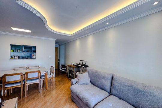 Sala de apartamento à venda com 2 quartos, 55m² em Brás, São Paulo
