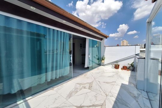 Área externa de apartamento à venda com 2 quartos, 116m² em Casa Branca, Santo André