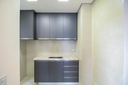 Cozinha e Área de Serviço de apartamento para alugar com 2 quartos, 56m² em Santa Maria, São Caetano do Sul