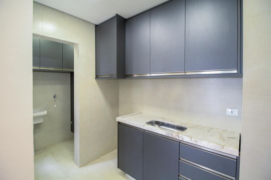 Cozinha e Área de Serviço de apartamento para alugar com 2 quartos, 56m² em Santa Maria, São Caetano do Sul