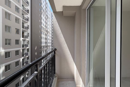 Varanda da Sala de apartamento à venda com 2 quartos, 39m² em Vila Pirituba, São Paulo