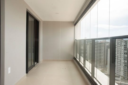 Varanda de apartamento à venda com 1 quarto, 47m² em Vila Clementino, São Paulo